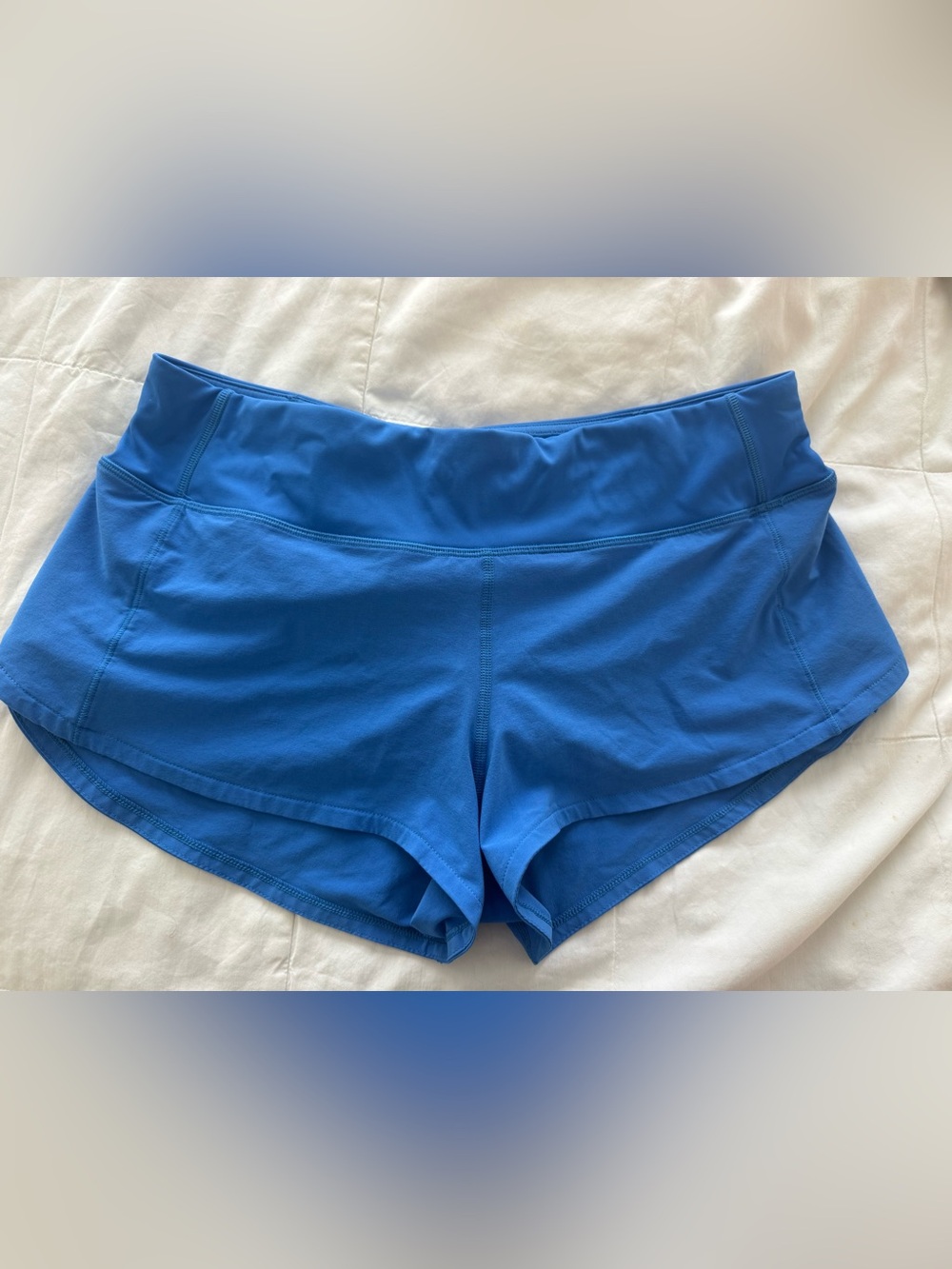 Women's Athletic Shorts - Blue